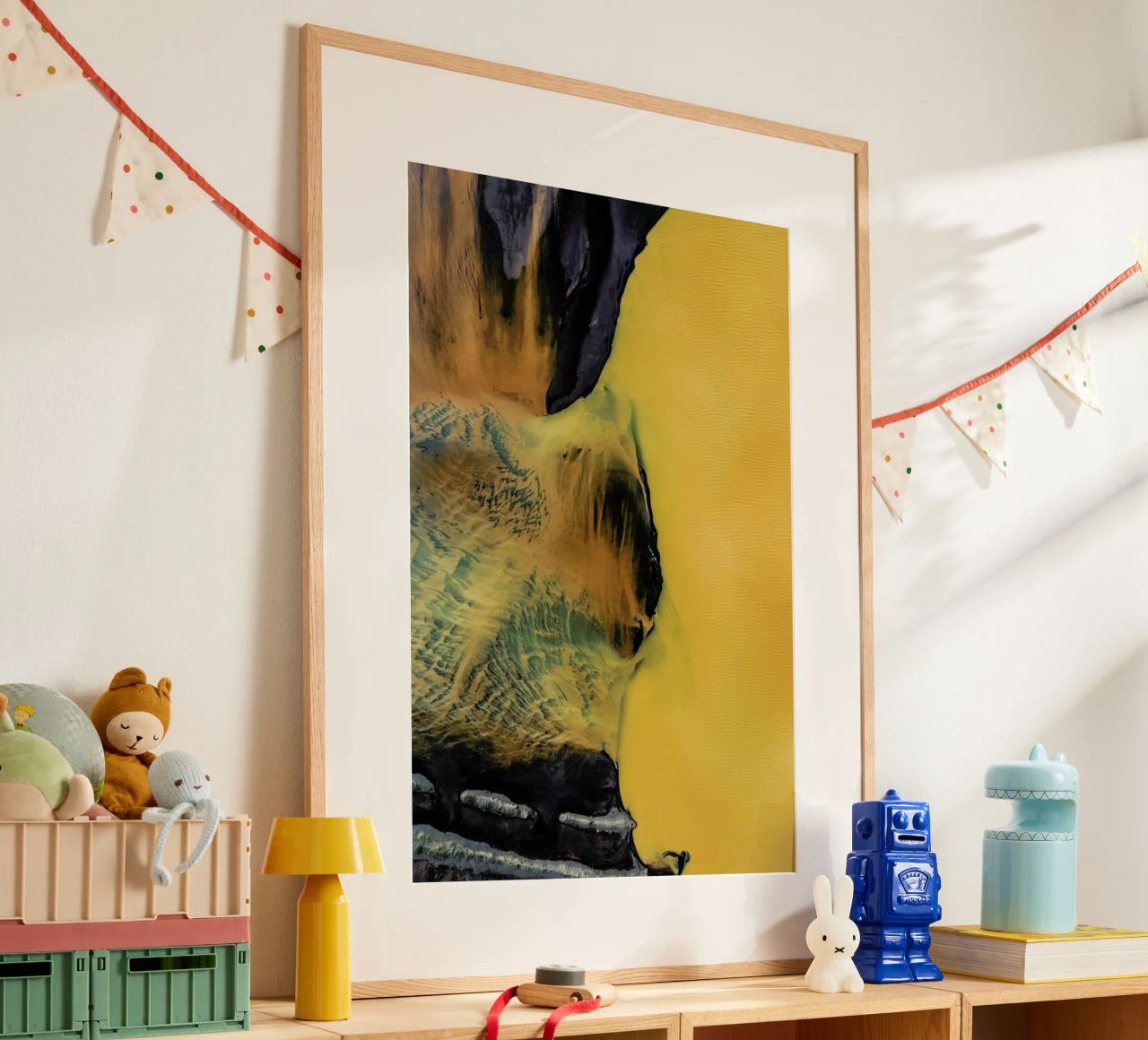 Yellow Lake poster by METROPOLIS