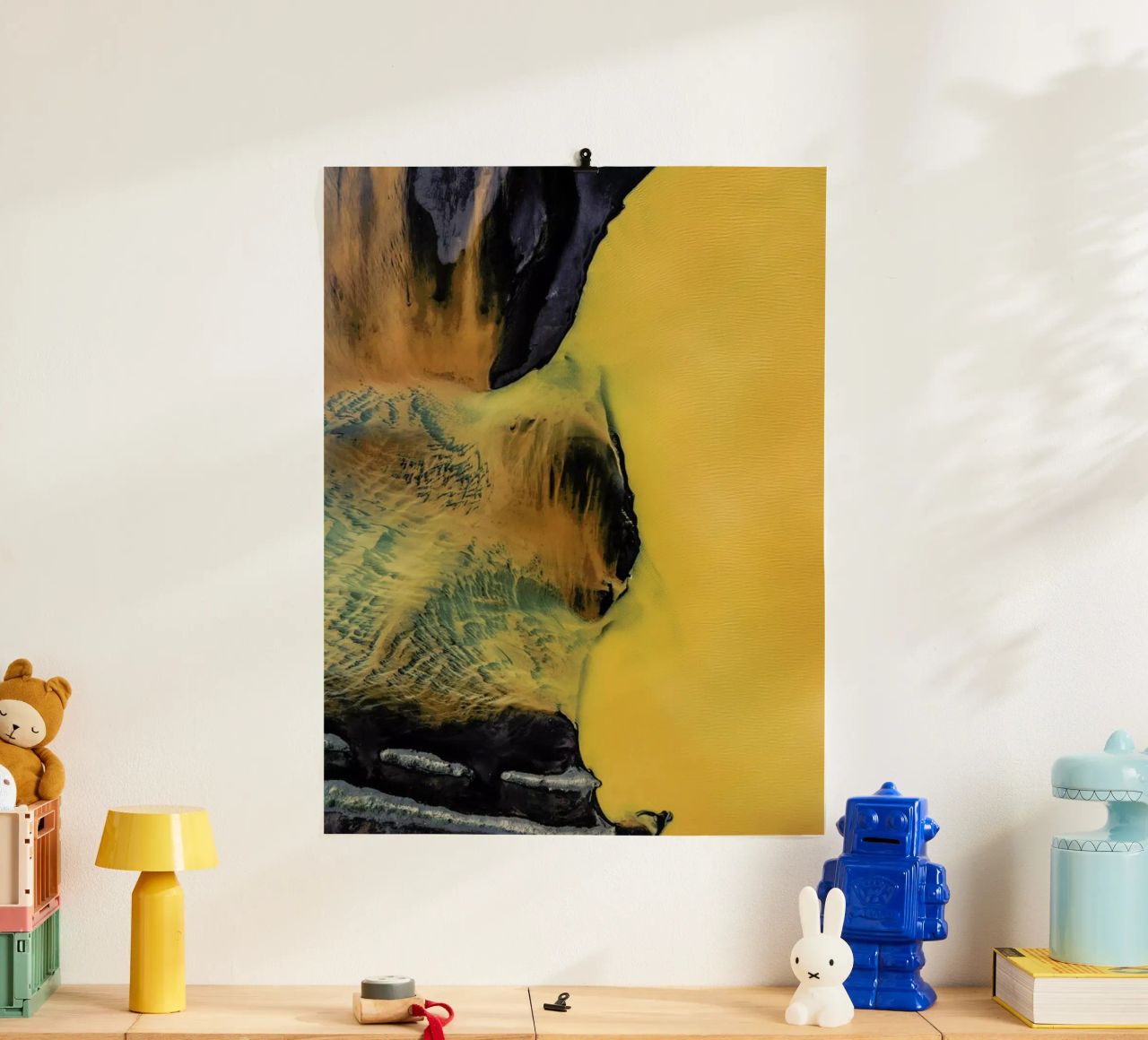 Yellow Lake poster by METROPOLIS