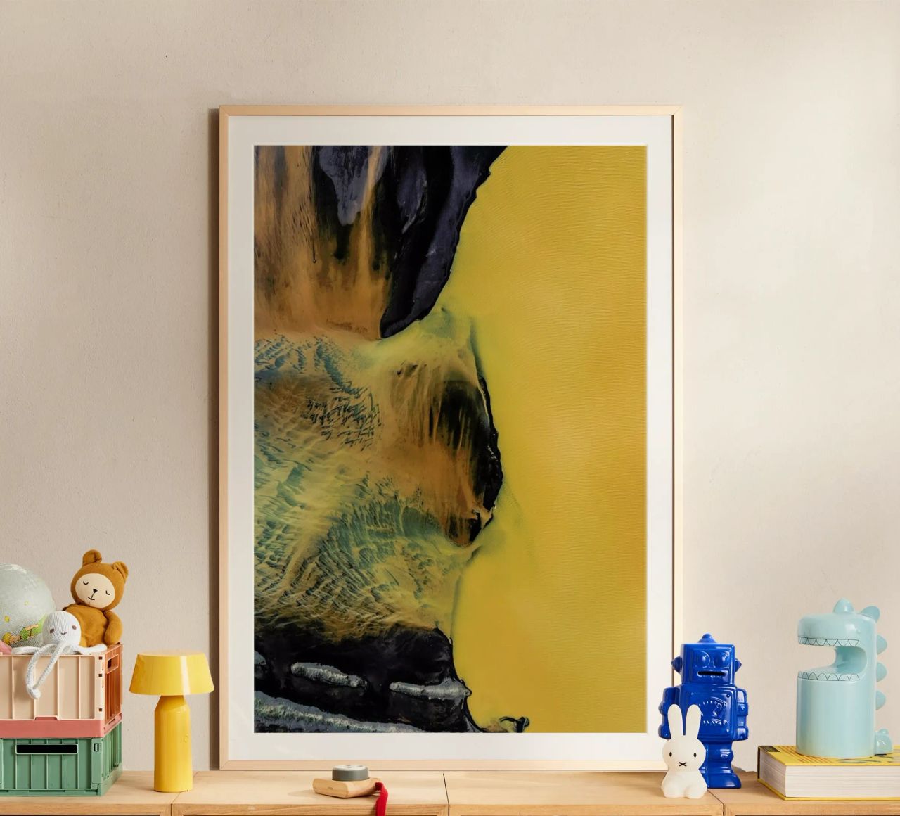 Yellow Lake poster by METROPOLIS