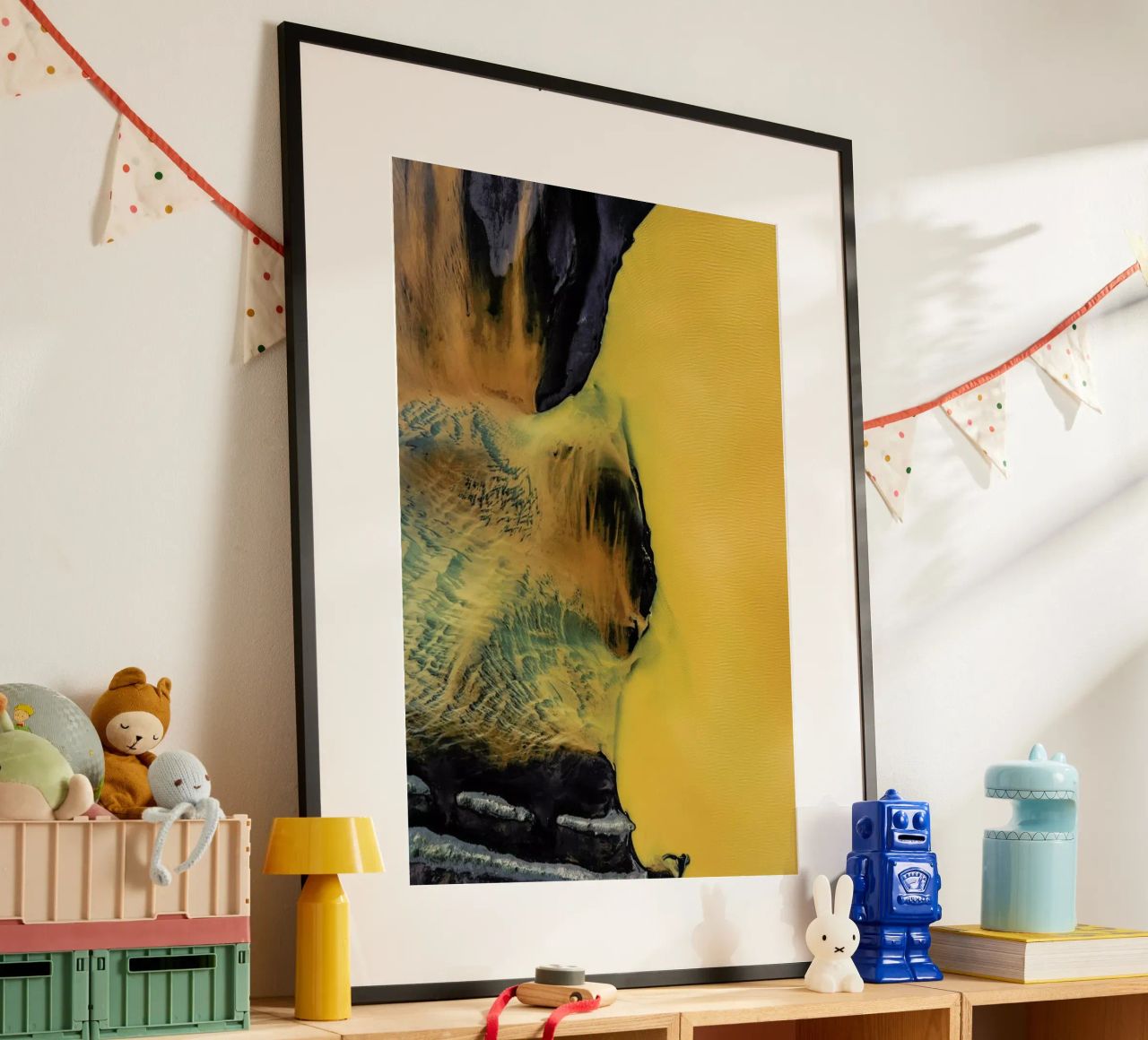 Yellow Lake poster by METROPOLIS