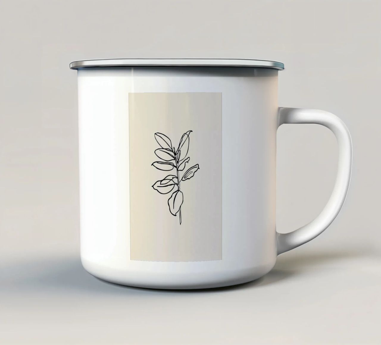 Spring tazza in smalto da Pure