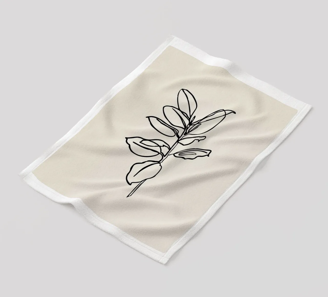Spring fleece blanket by Pure
