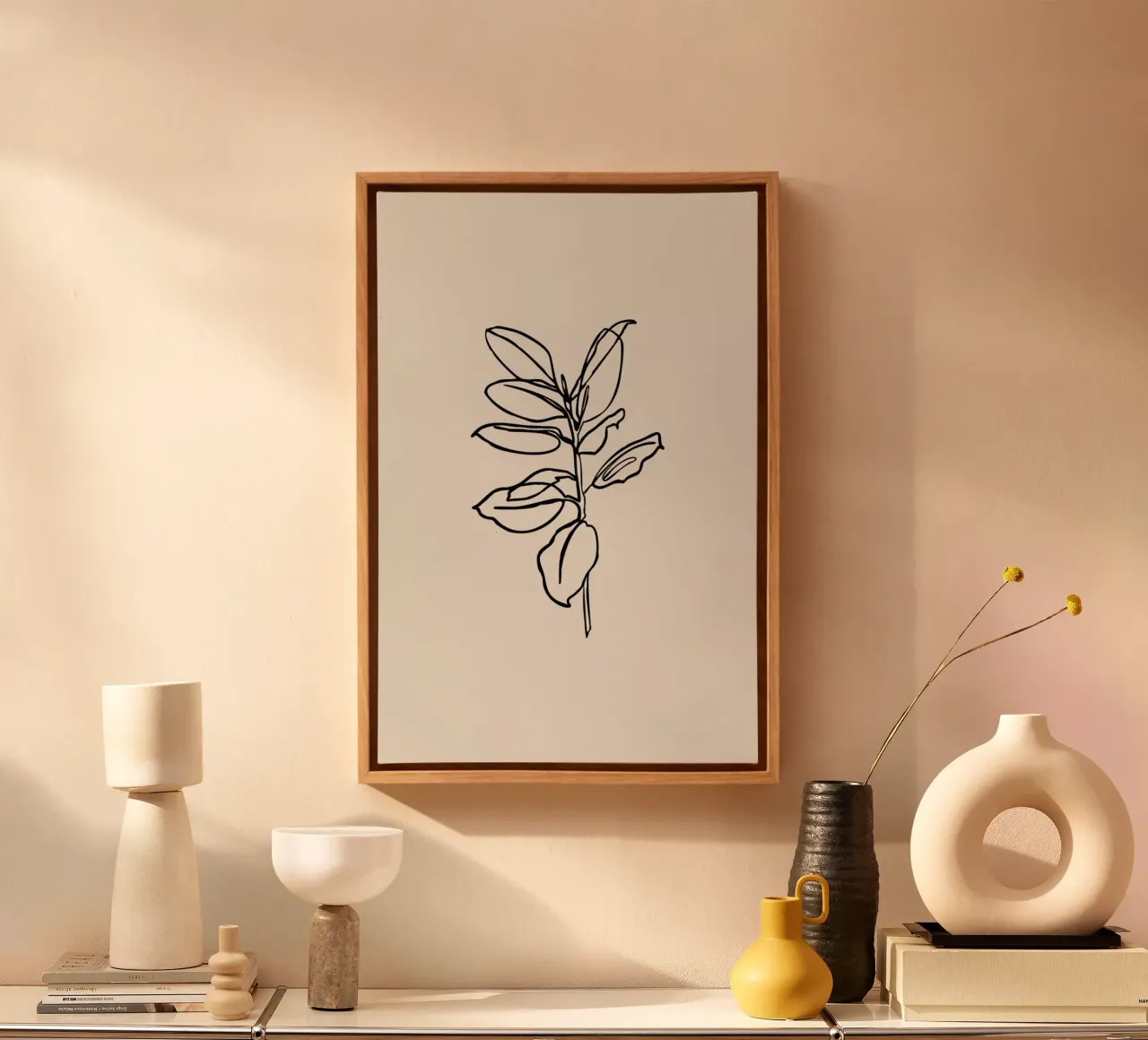 Spring tela con Cornice a cassetta da Pure