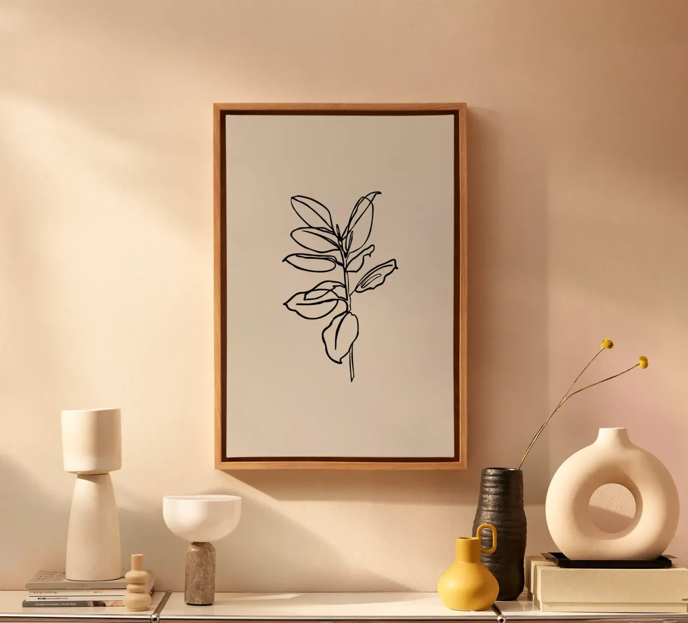 Spring Leinwand von Pure