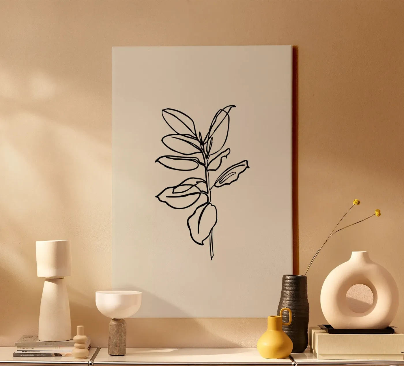 Spring Leinwand von Pure