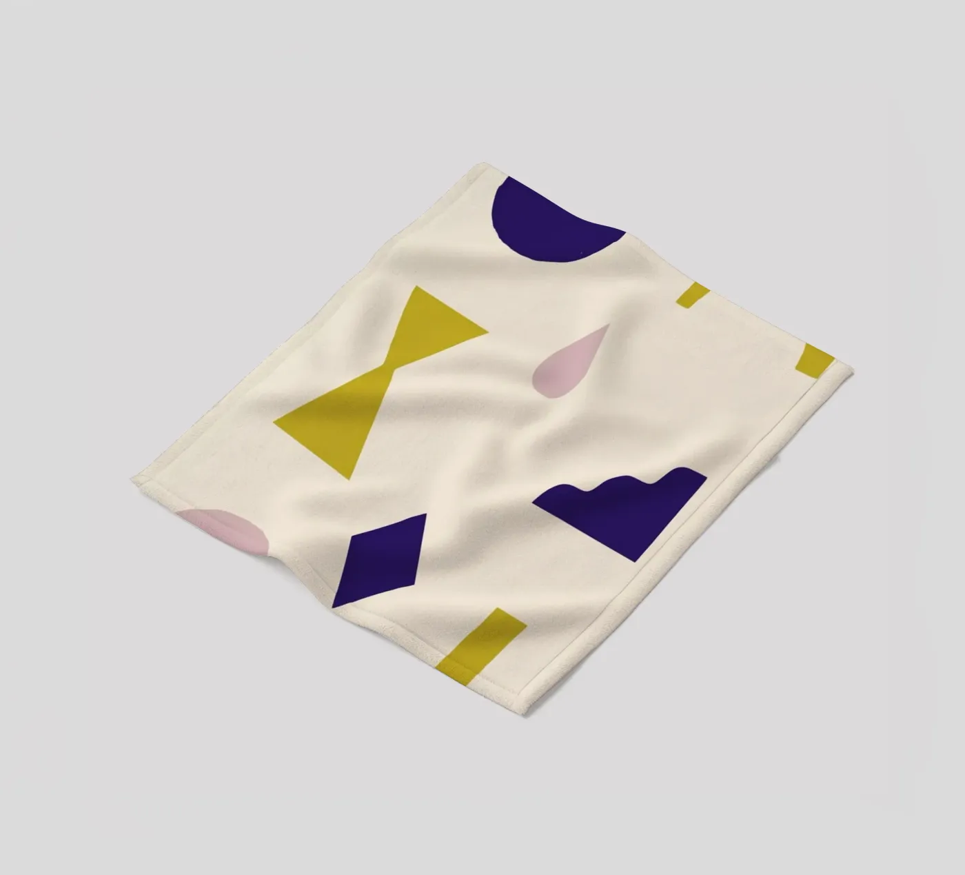 Shapes Fleecedecke von Maren Gross