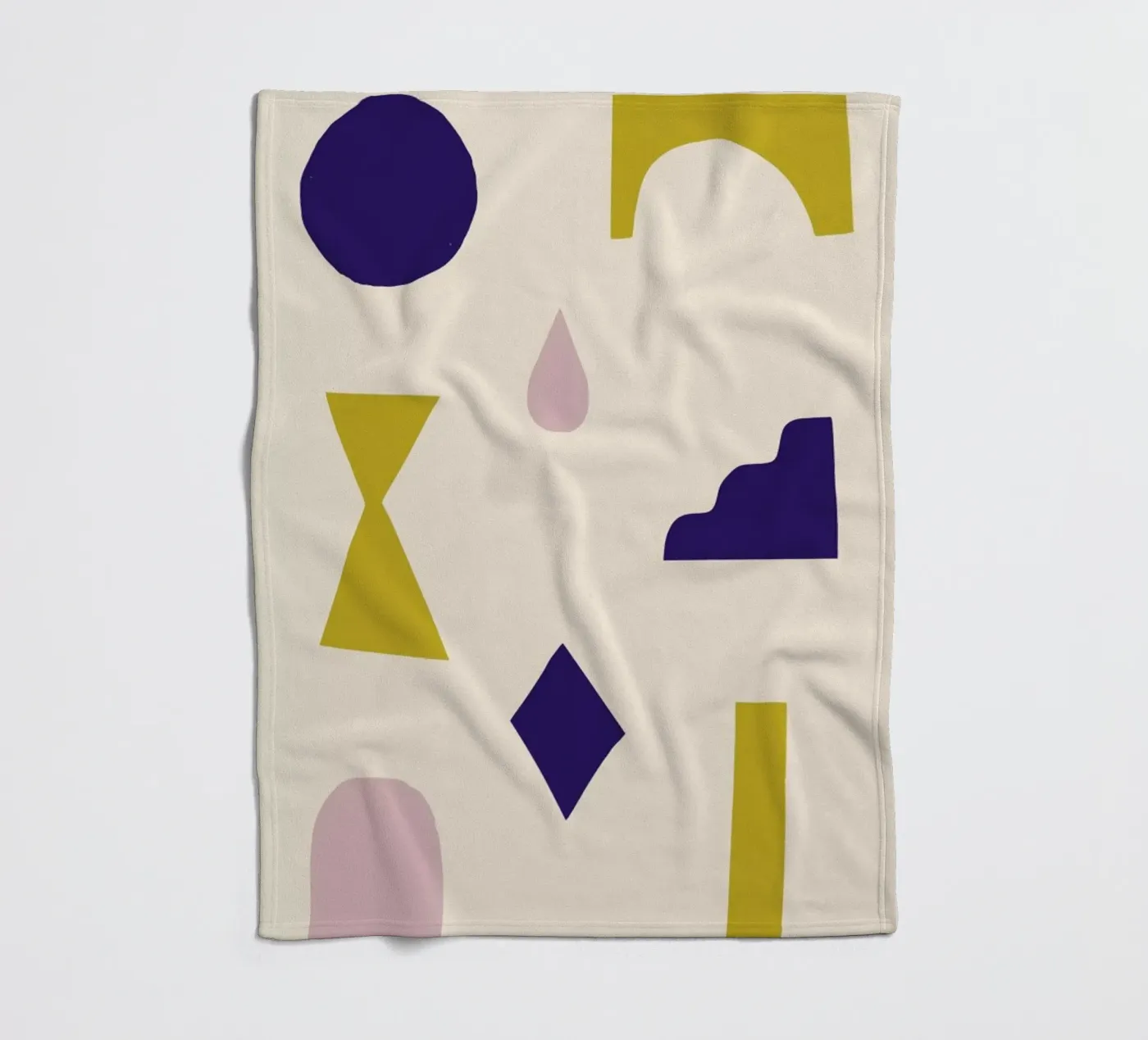 Shapes Fleecedecke von Maren Gross