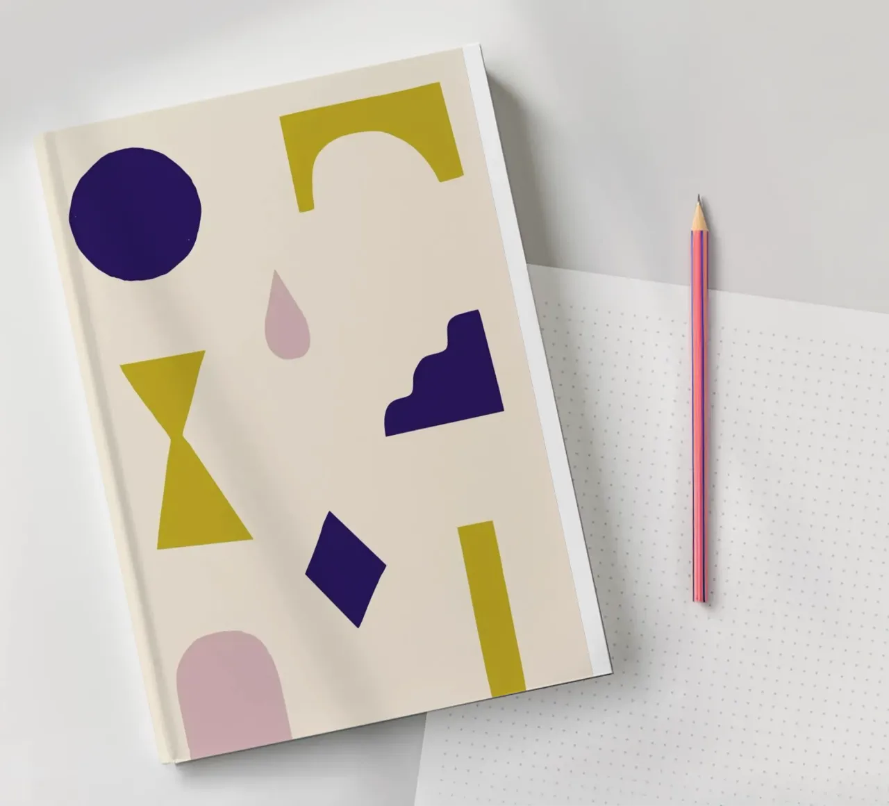 Shapes notebook by Maren Gross