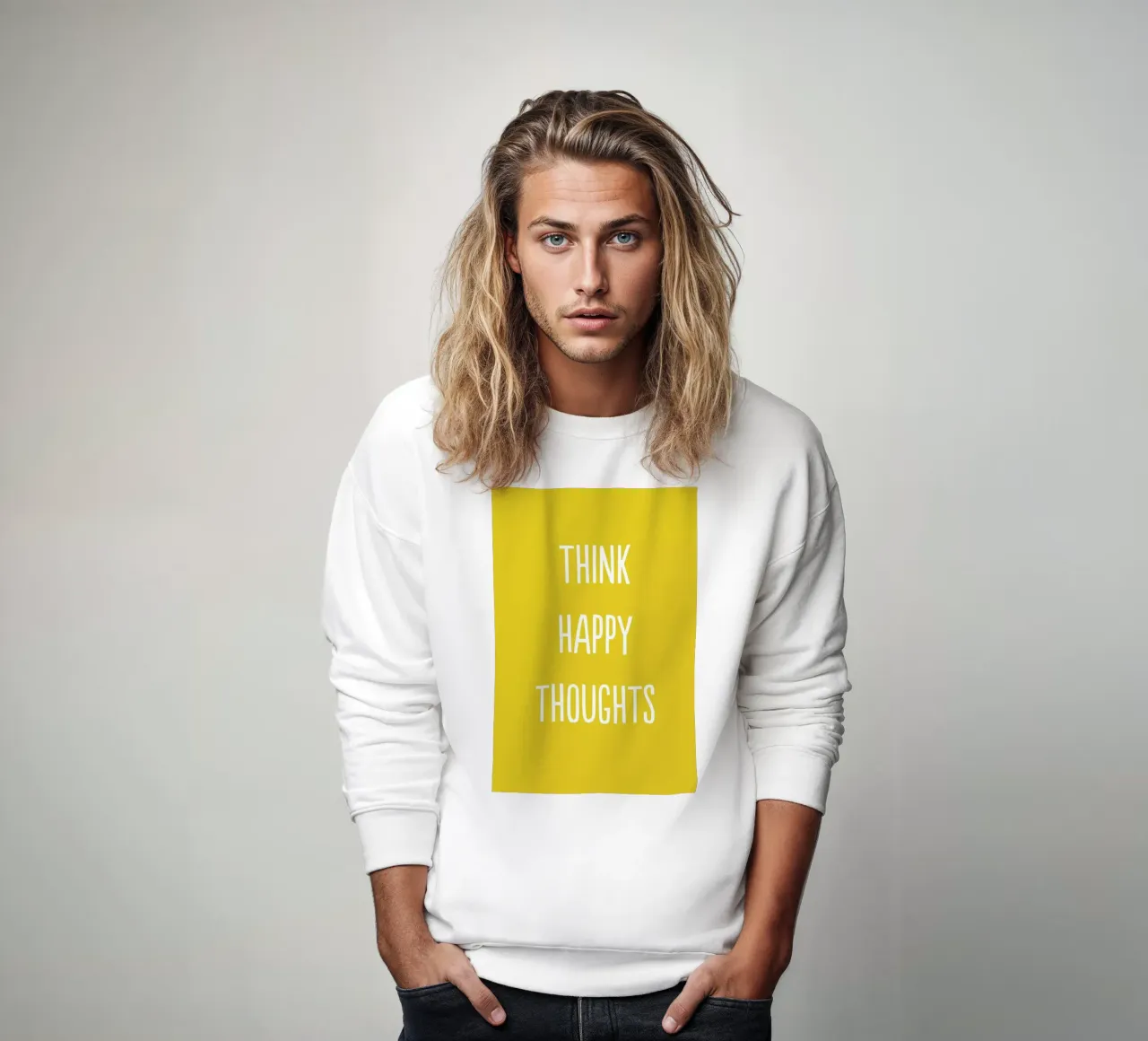Happy Thoughts felpa da Little Flourishes