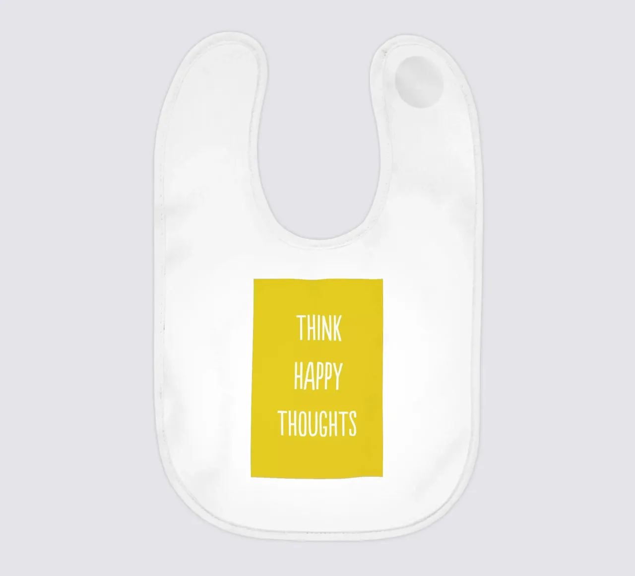 Happy Thoughts bavaglino da Little Flourishes
