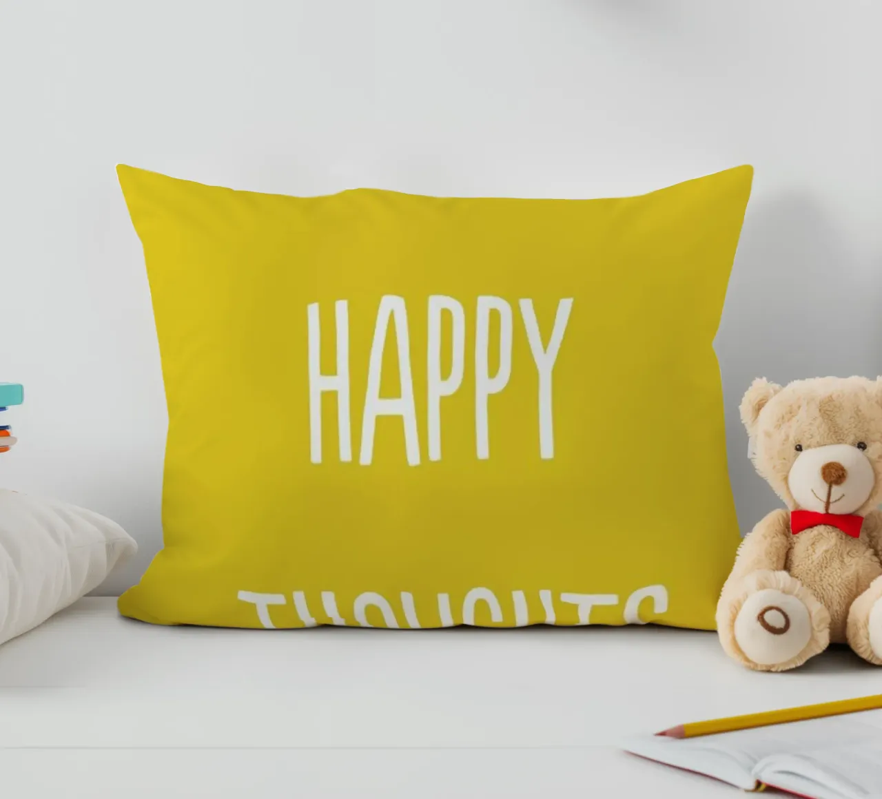 Happy Thoughts cuscino da Little Flourishes