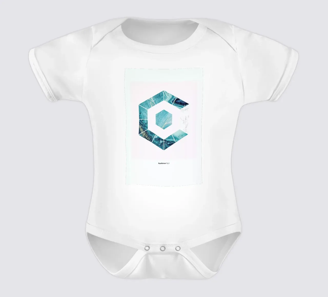 Equilibrium 3 body neonato maniche corte da LeDieg