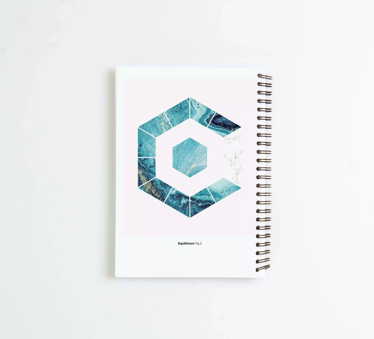 Equilibrium 3 spiral notebook by LeDieg