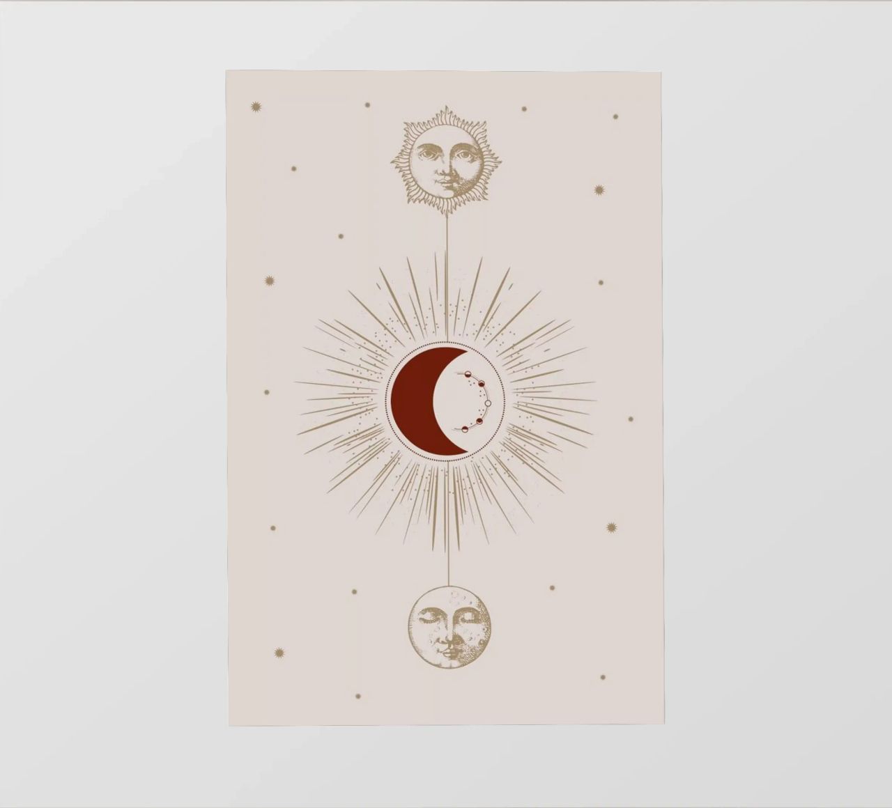 Moon and Sun pellicola backlit da Flora & Fauna
