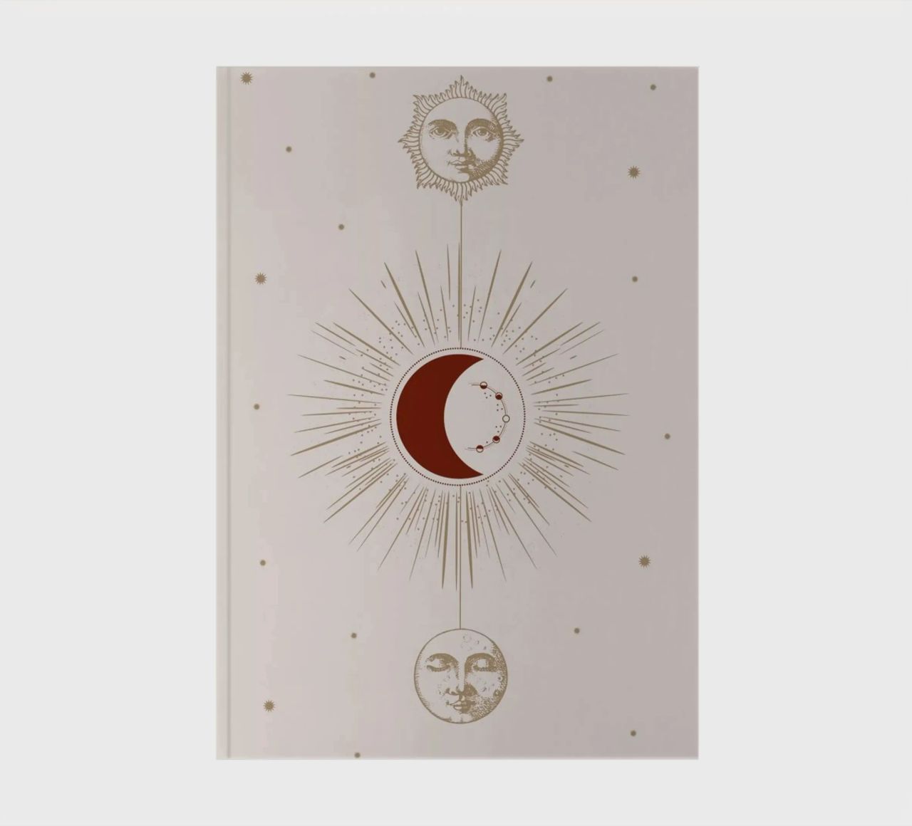 Moon and Sun notebook by Flora & Fauna