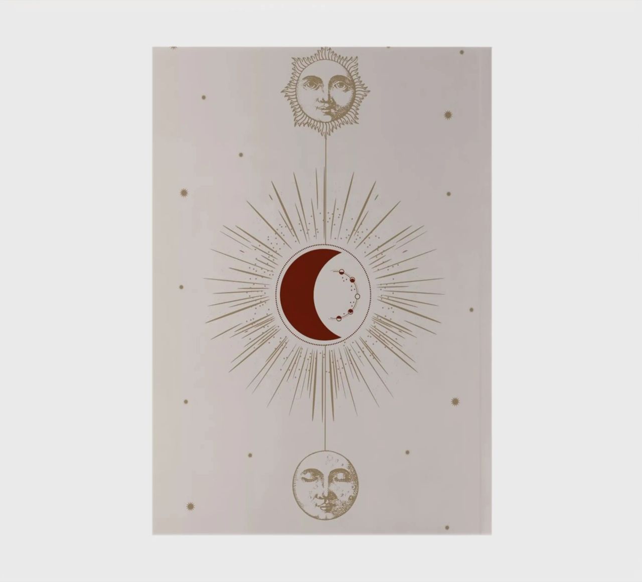 Moon and Sun notebook by Flora & Fauna