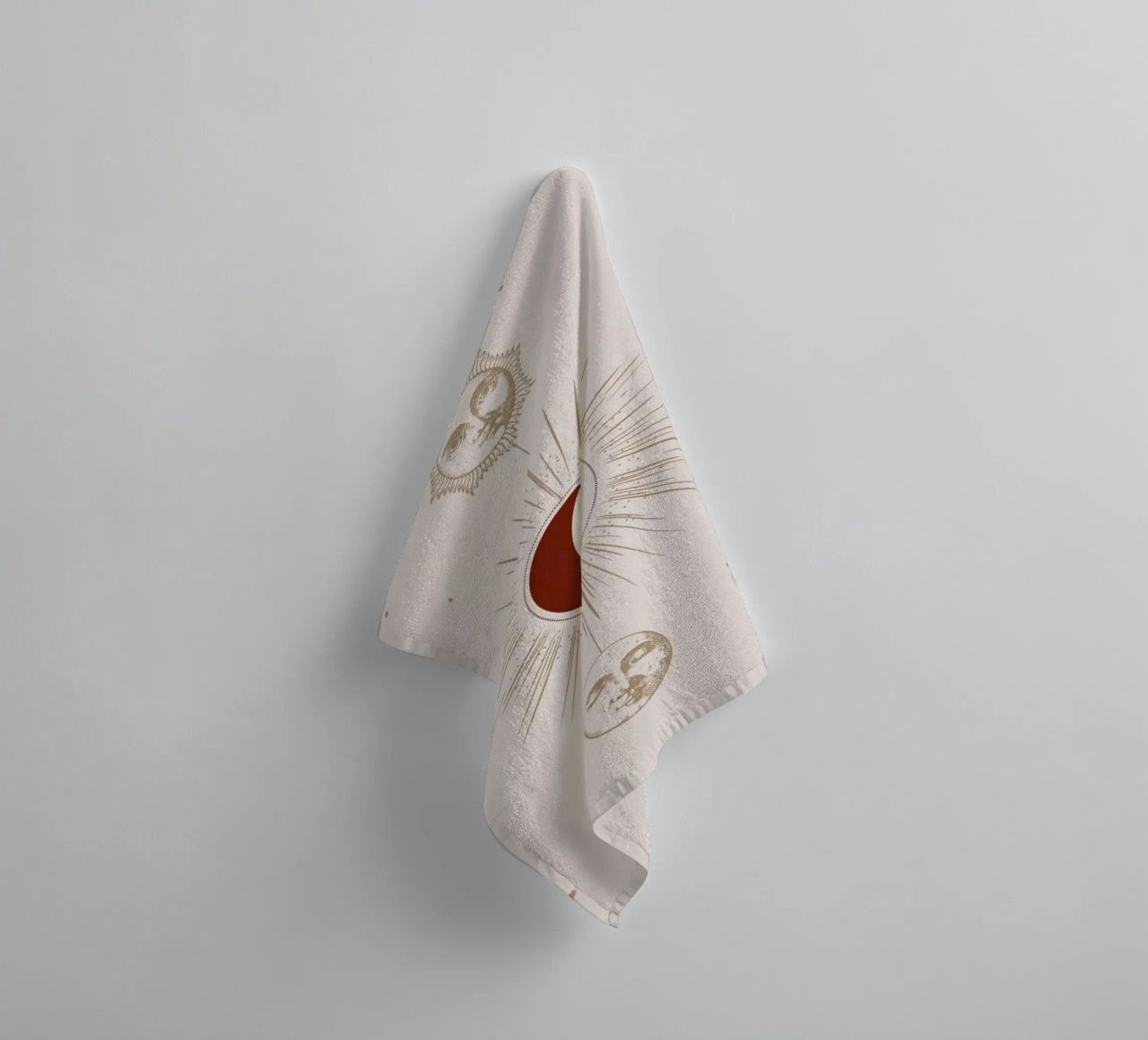 Moon and Sun towel by Flora & Fauna
