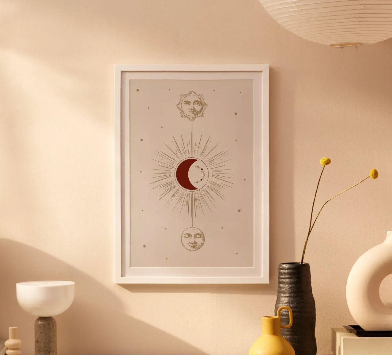 Moon and Sun poster by Flora & Fauna