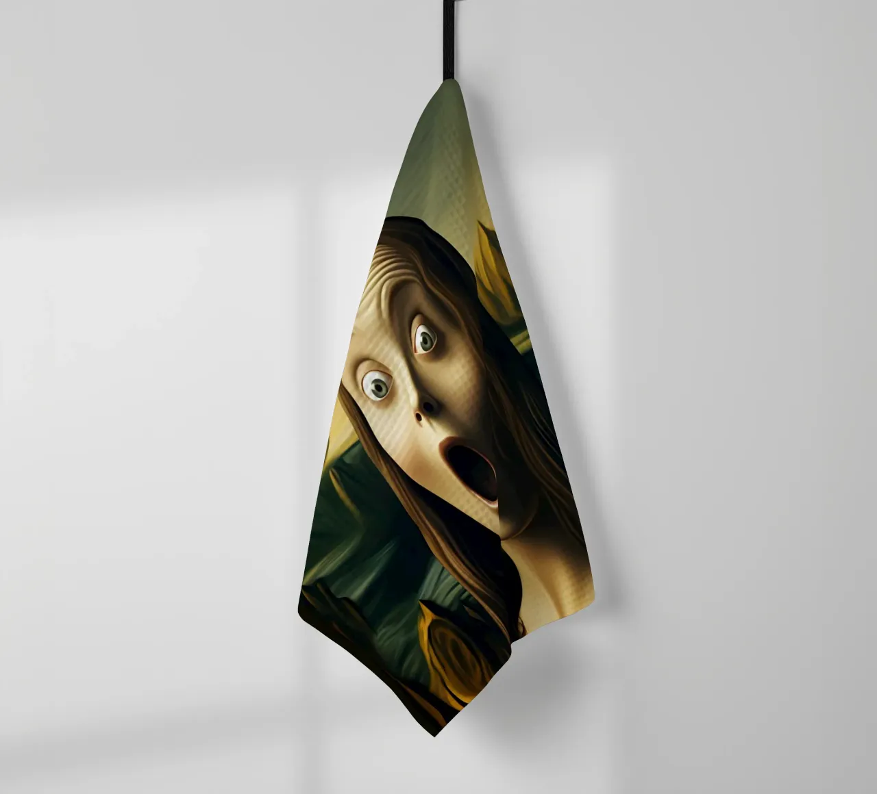 Il pianto di Monna Lisa canovaccio da cucina da M-Ulrich-Digital Art