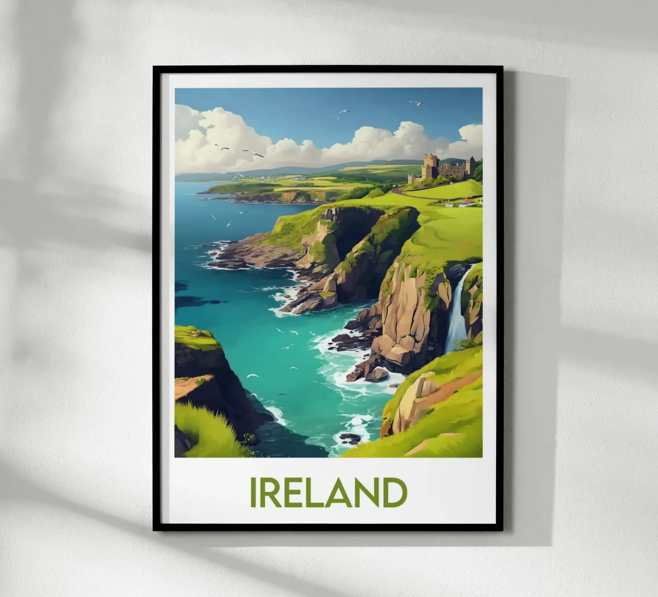 Affiche Irlande Hahnemühle von Frame the World