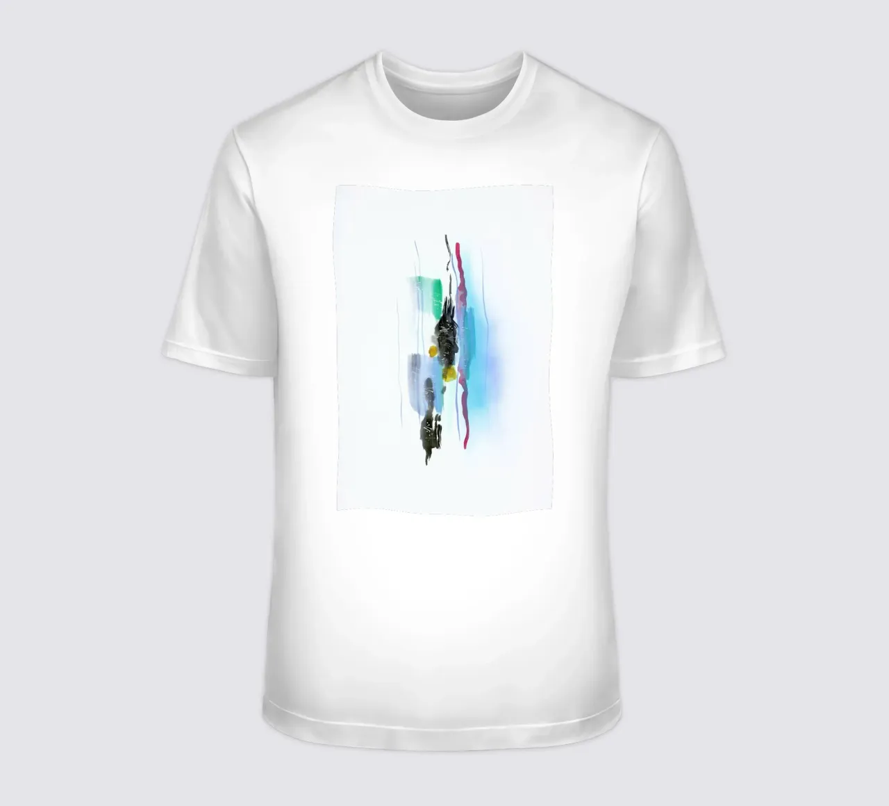 Textured Blue t-shirt da Pure
