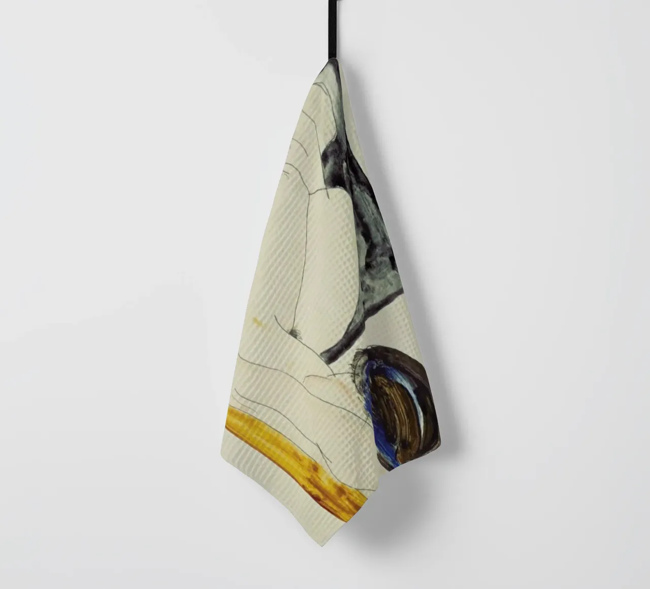 Schiele - Two Lying Figures canovaccio da cucina da ARTOTHEK