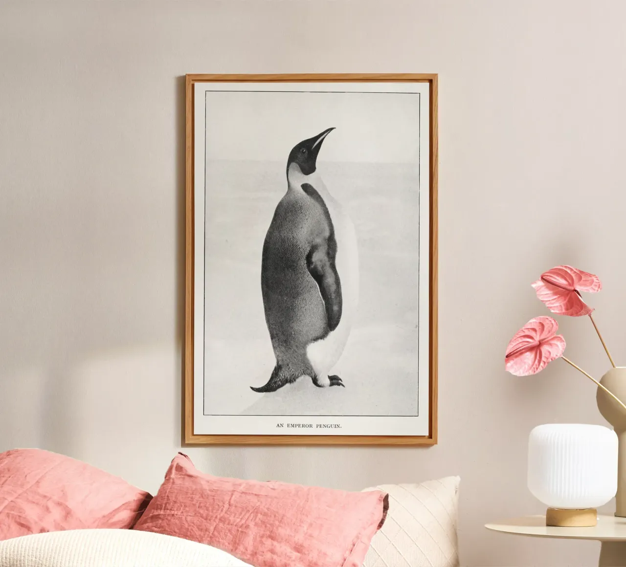 ice cold penguin alluminio dibond da vintageshop