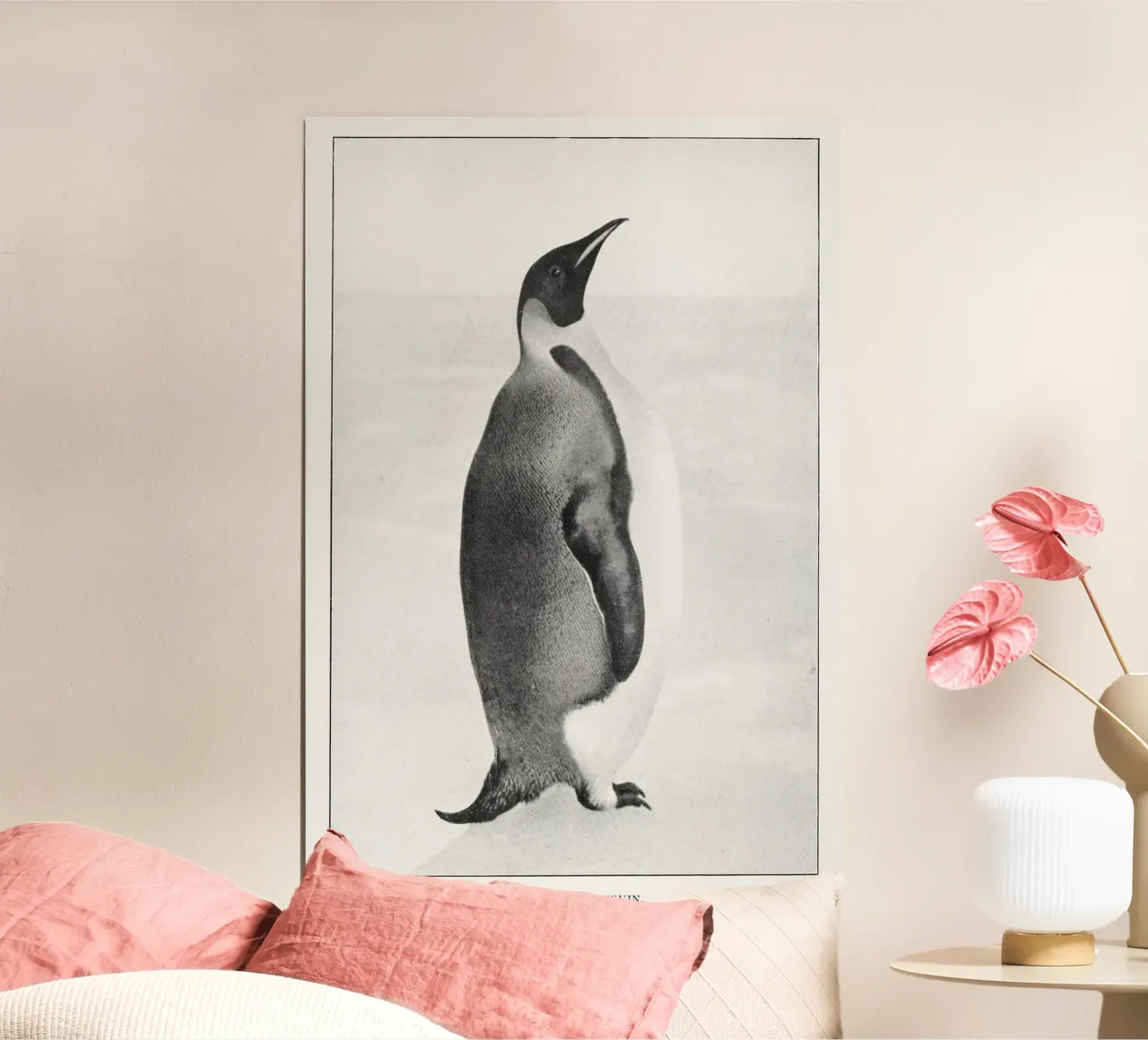 ice cold penguin hahnemühle by vintageshop