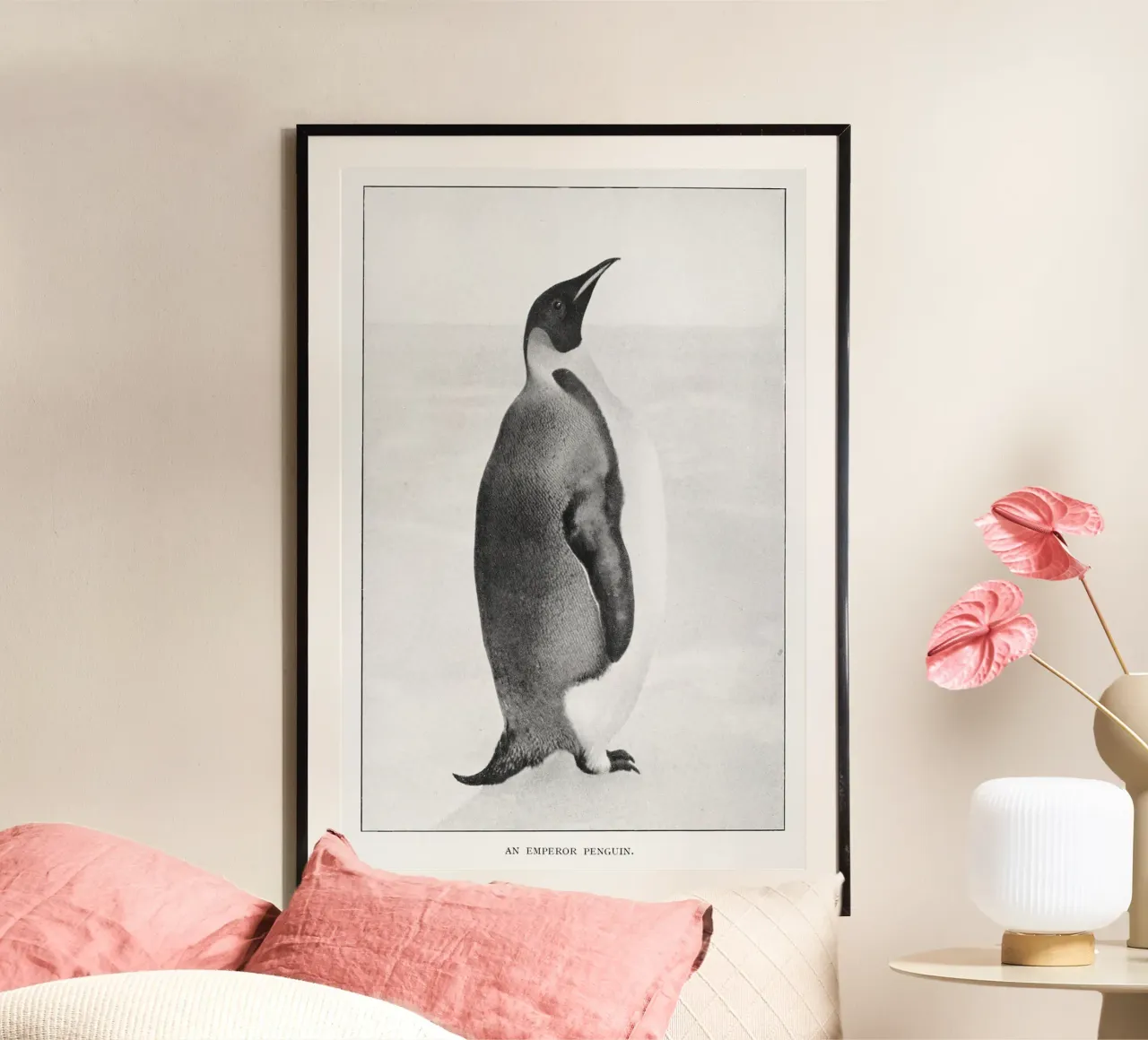 ice cold penguin hahnemühle by vintageshop