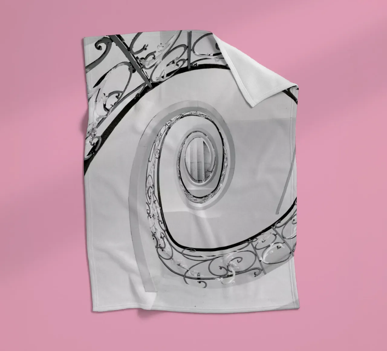 Abstract — Swirl coperta in pile da Sebastian Hilgetag