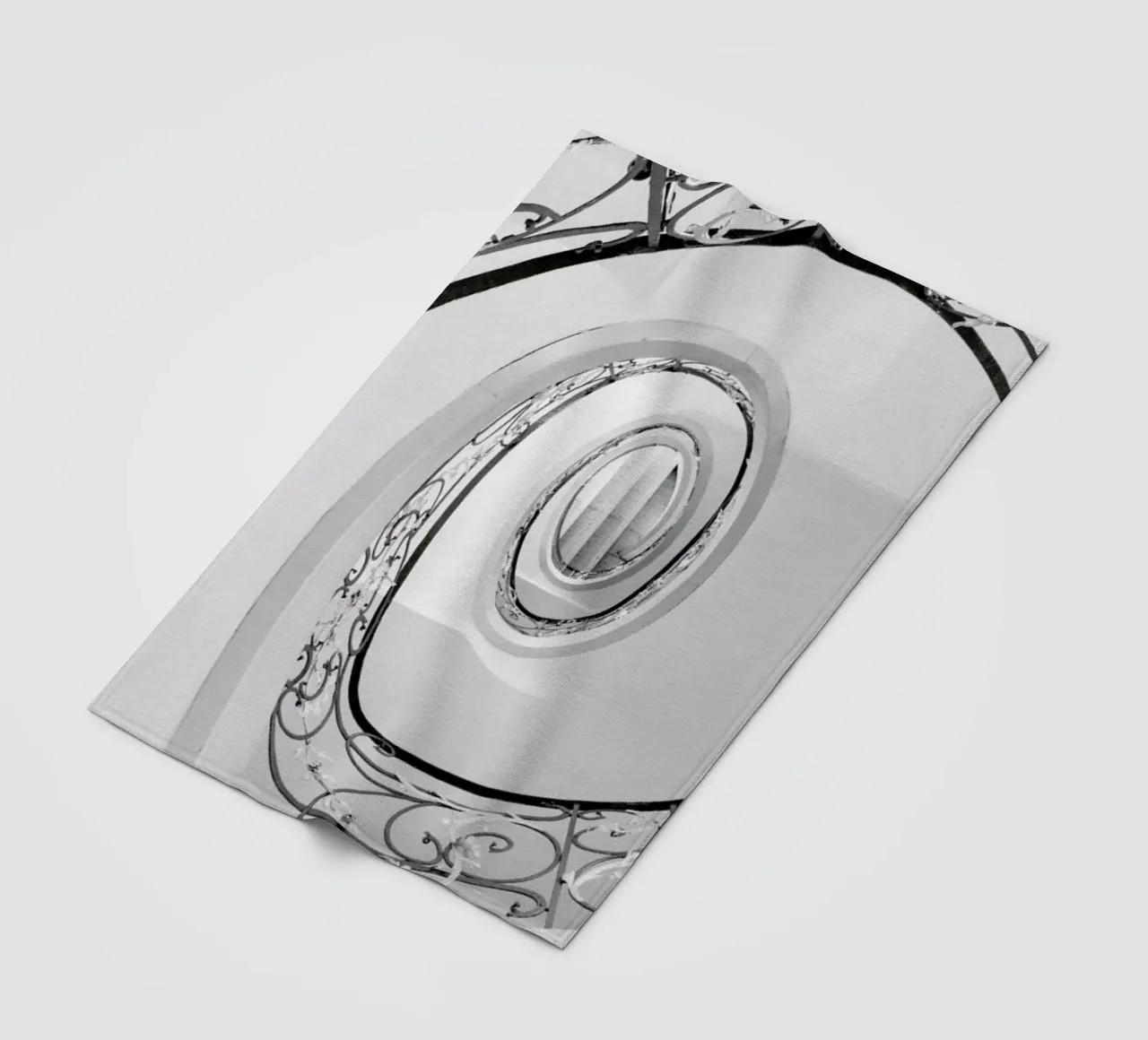 Abstract — Swirl coperta in pile da Sebastian Hilgetag