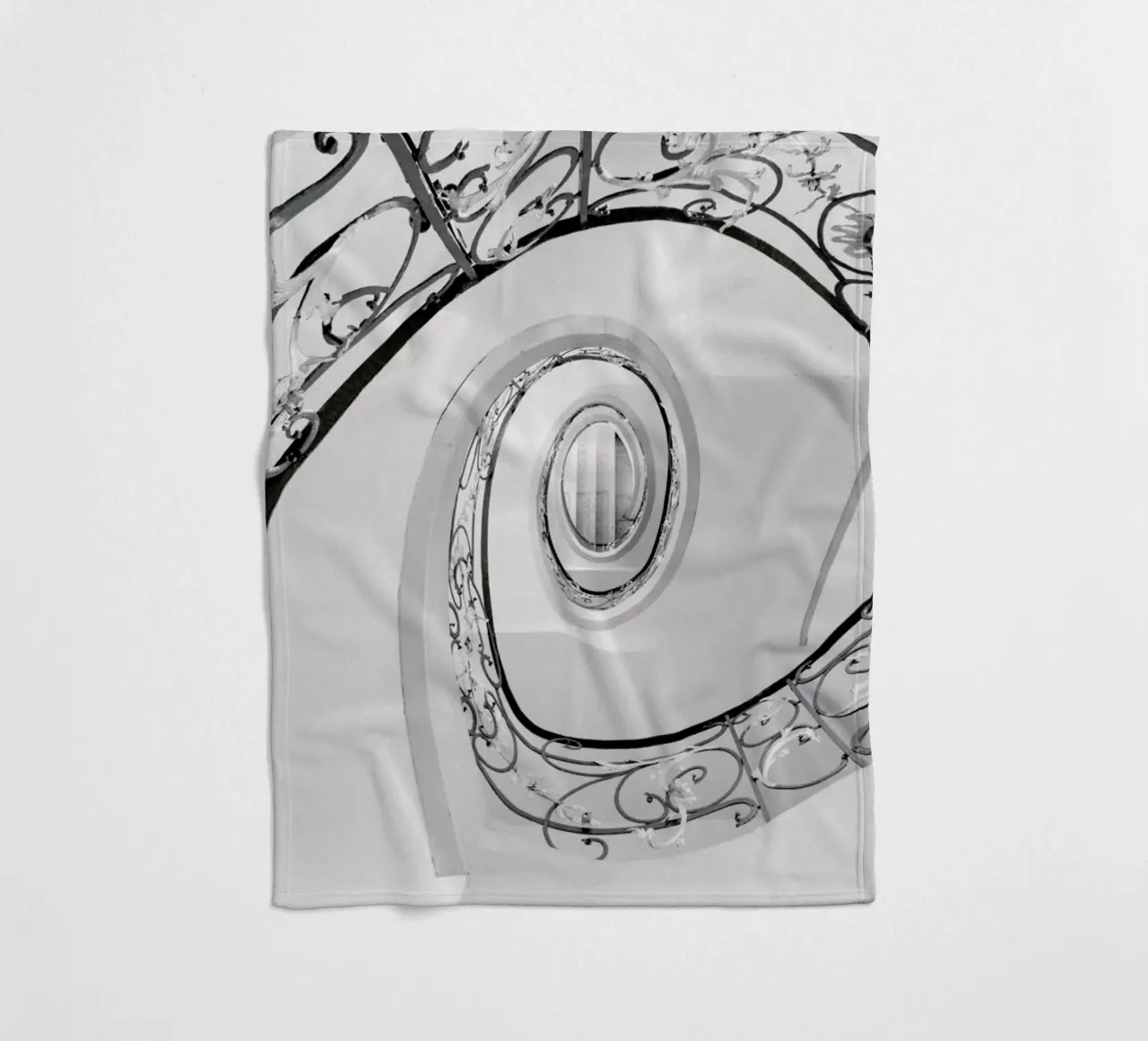 Abstract — Swirl coperta in pile da Sebastian Hilgetag