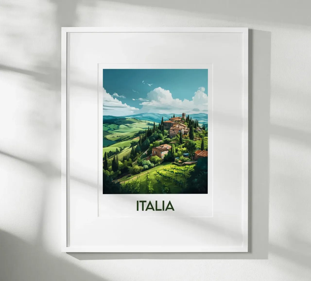 Affiche Italie poster by Frame the World