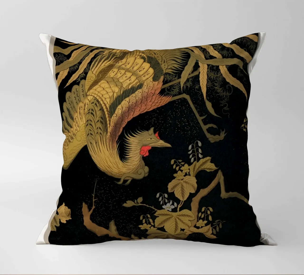 Antique Print of the Mythical cuscino da vintageshop