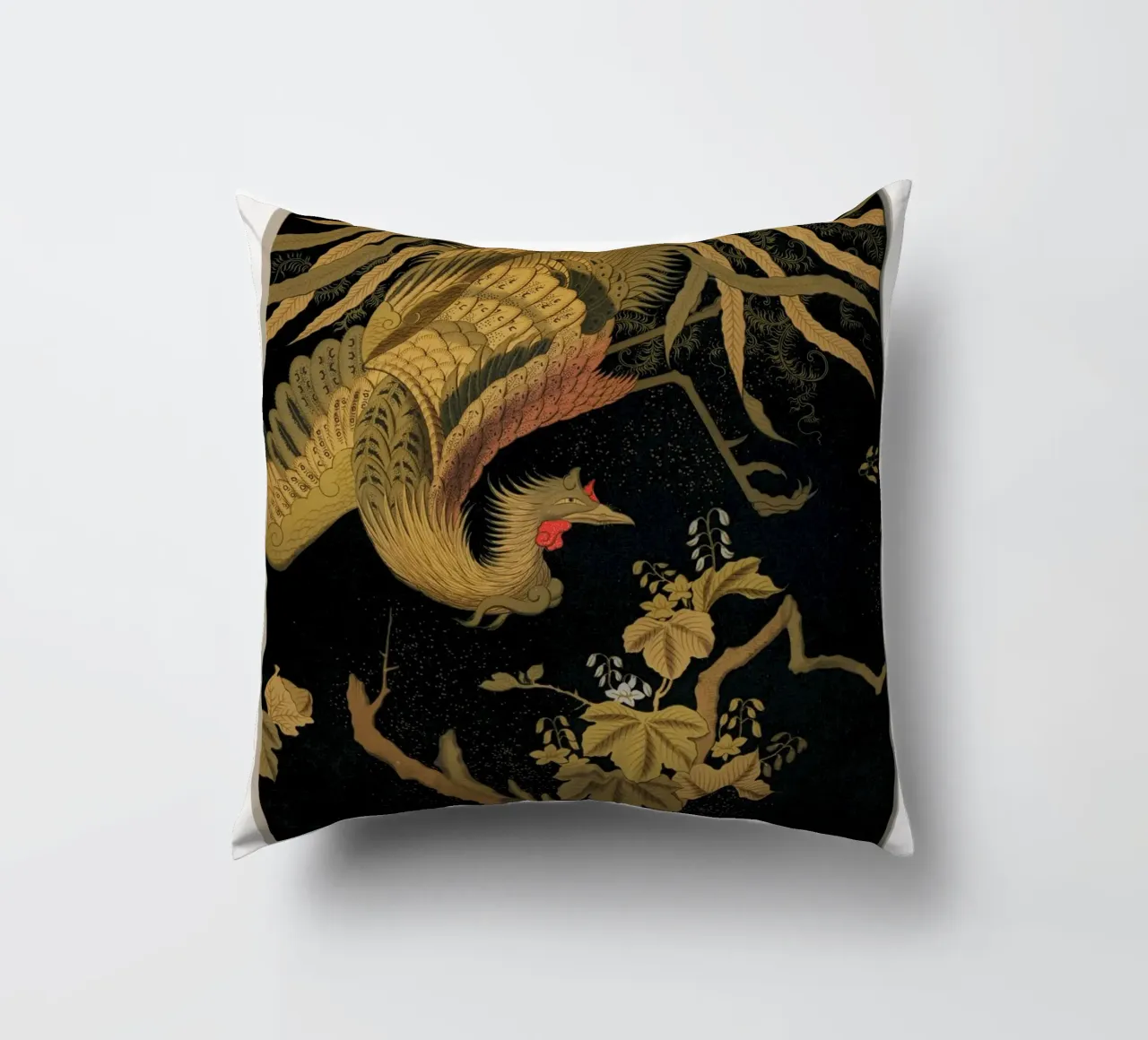 Antique Print of the Mythical cuscino da vintageshop