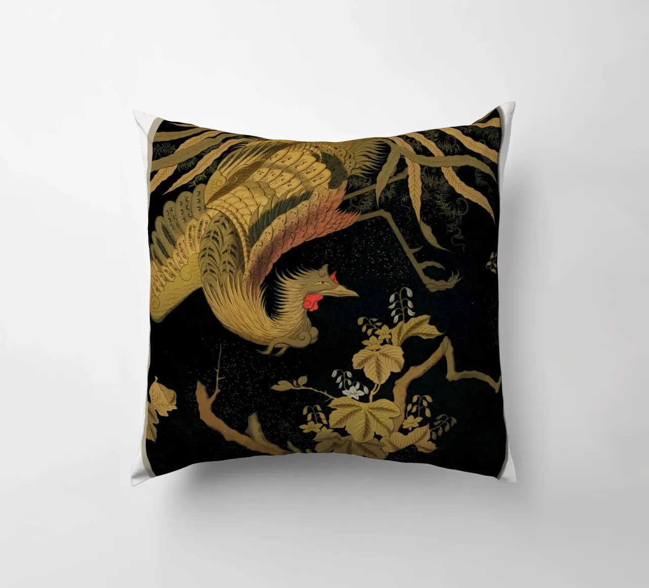 Antique Print of the Mythical cuscino da vintageshop