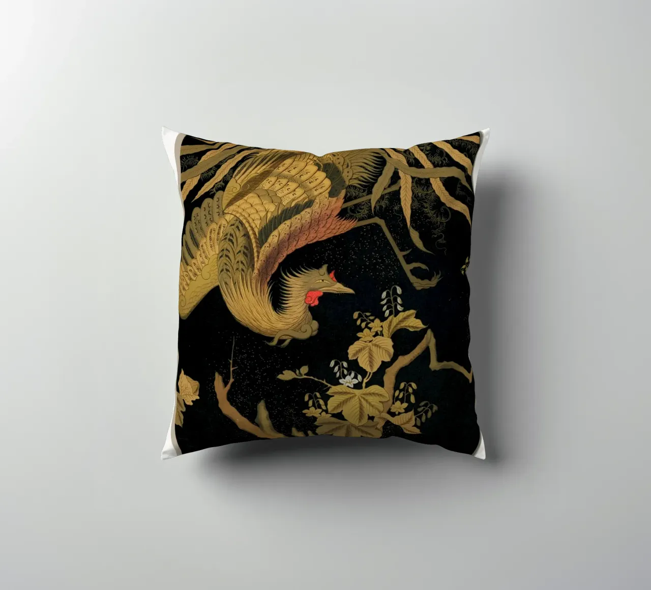 Antique Print of the Mythical cuscino da vintageshop