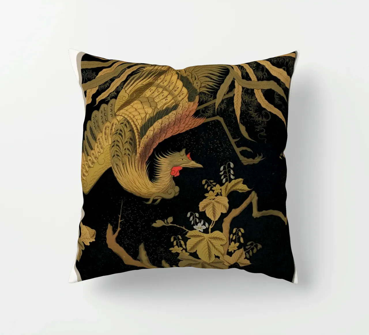 Antique Print of the Mythical cuscino da vintageshop