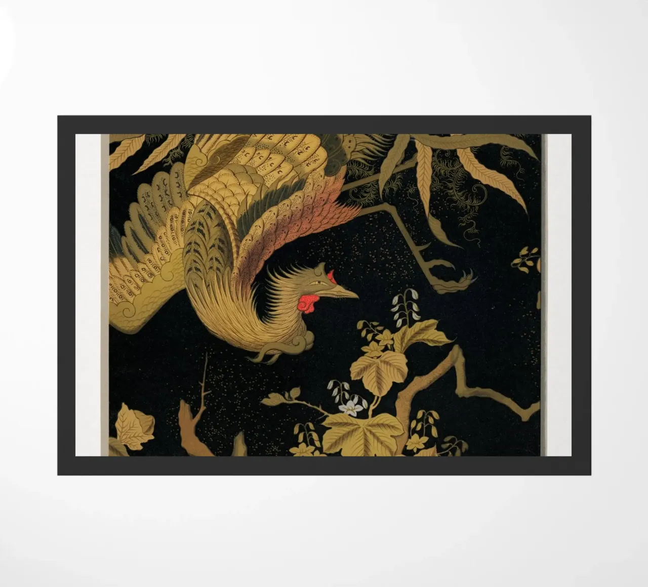 Antique Print of the Mythical zerbino da vintageshop