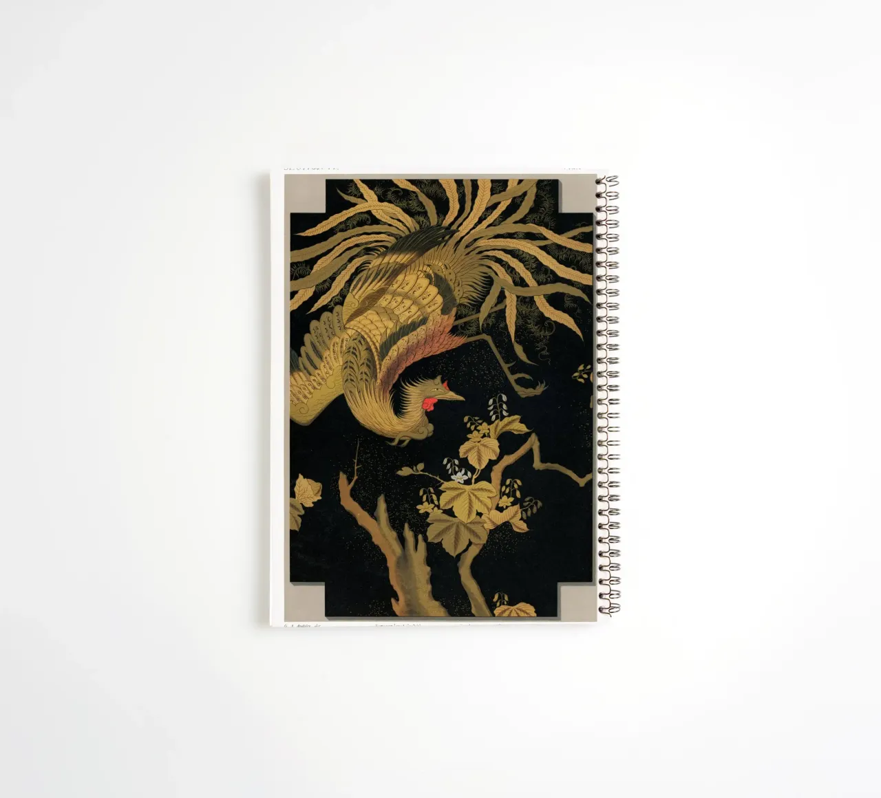 Antique Print of the Mythical spiral notebook by vintageshop