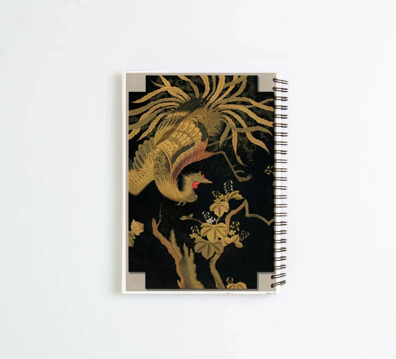 Antique Print of the Mythical spiral notebook by vintageshop