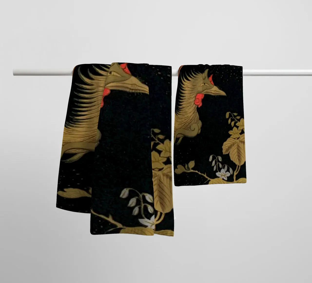 Antique Print of the Mythical asciugamano da bagno da vintageshop