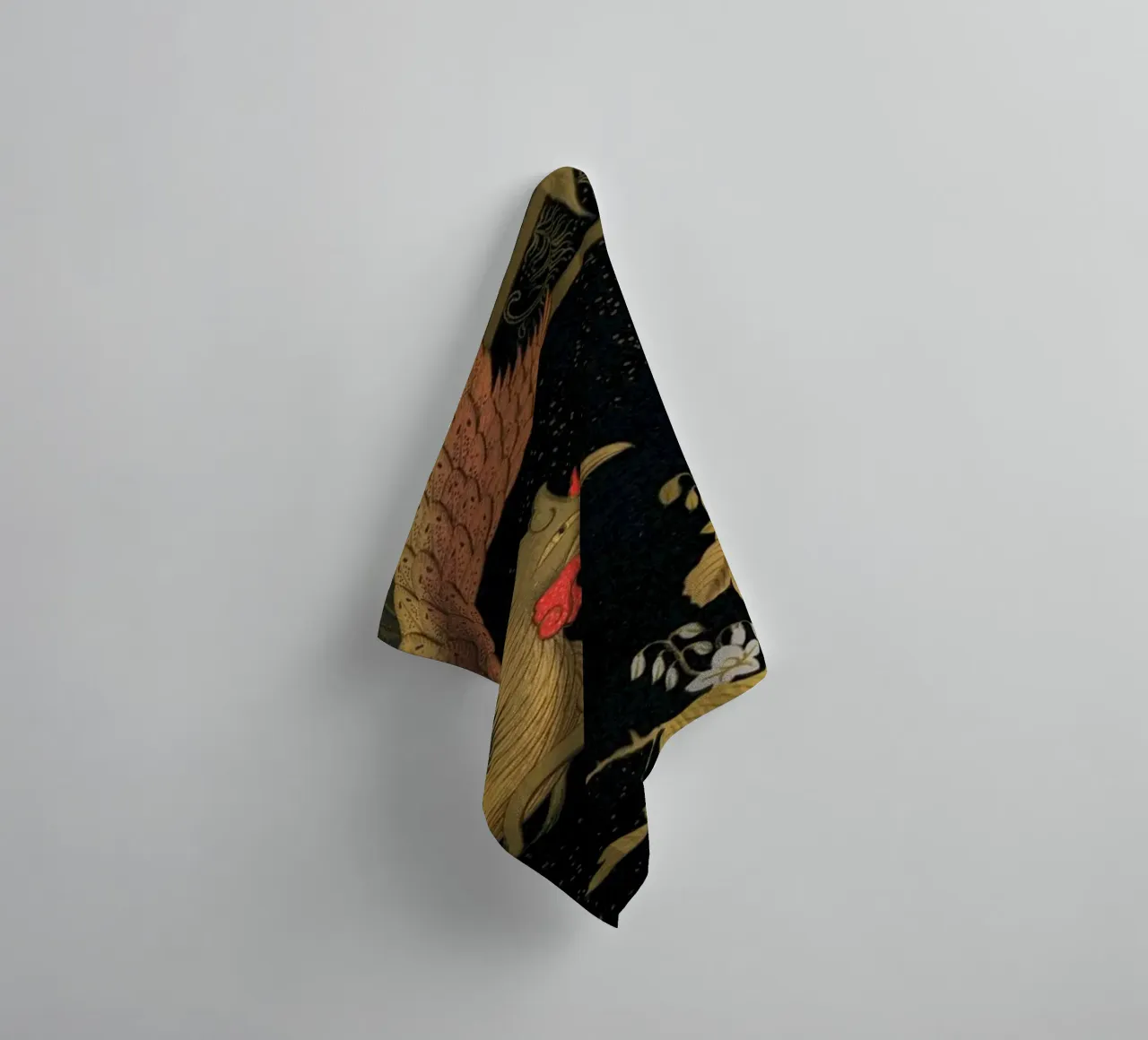 Antique Print of the Mythical asciugamano da bagno da vintageshop