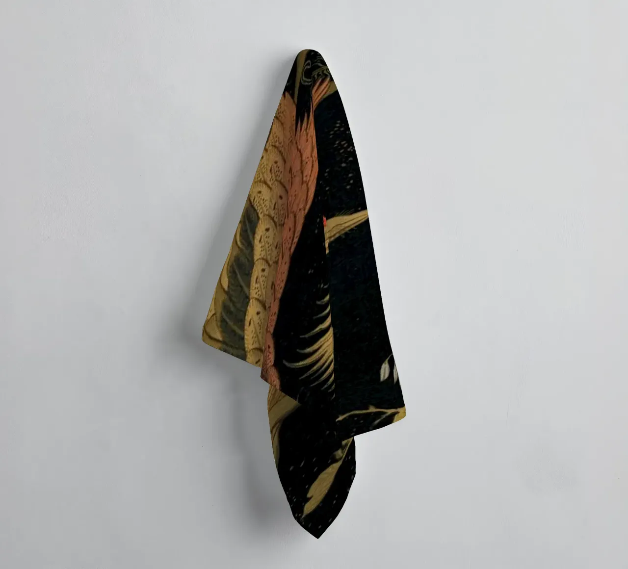 Antique Print of the Mythical asciugamano da bagno da vintageshop