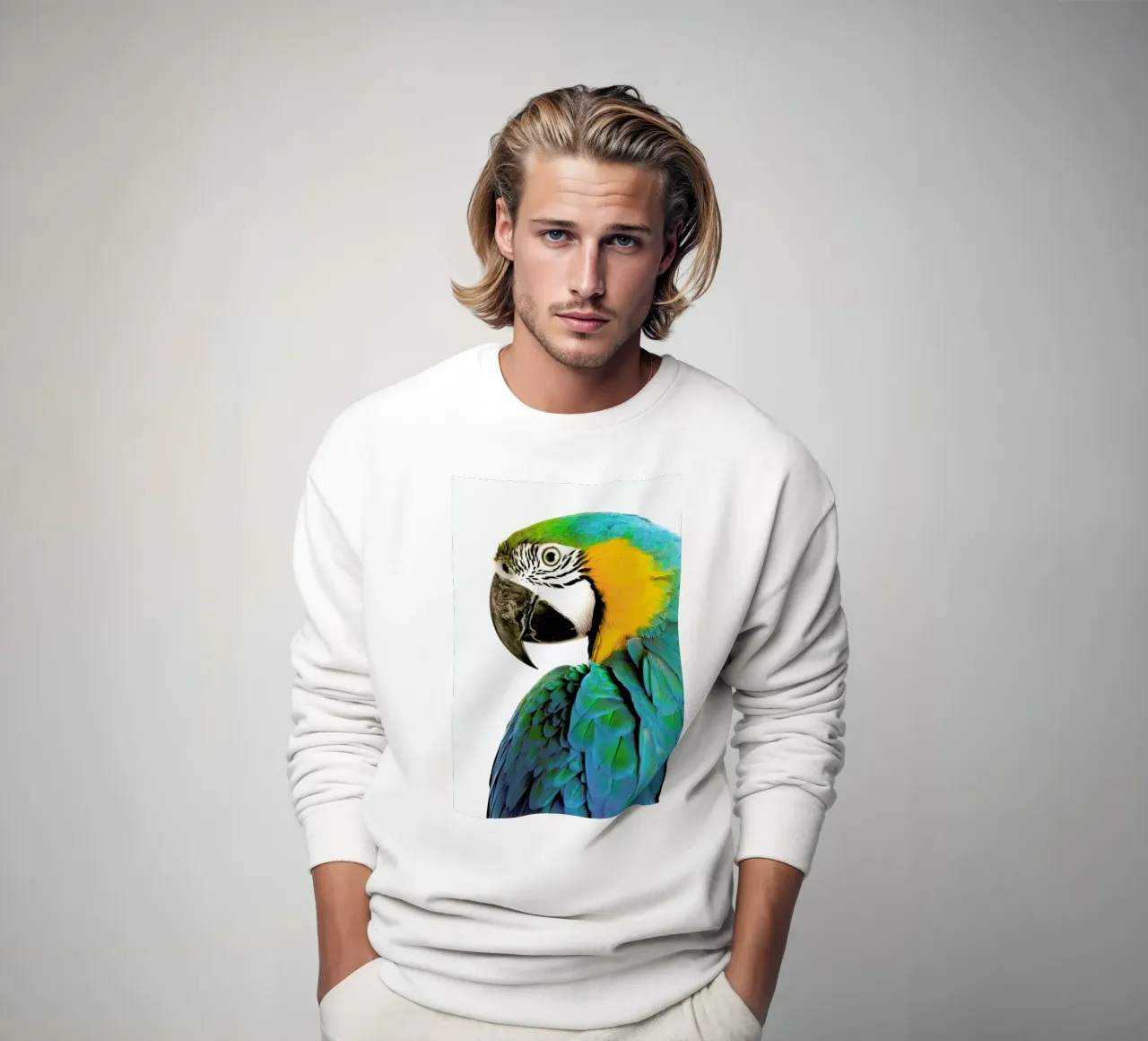 Blues and Oranges Sweatshirt von Natural Kingdom