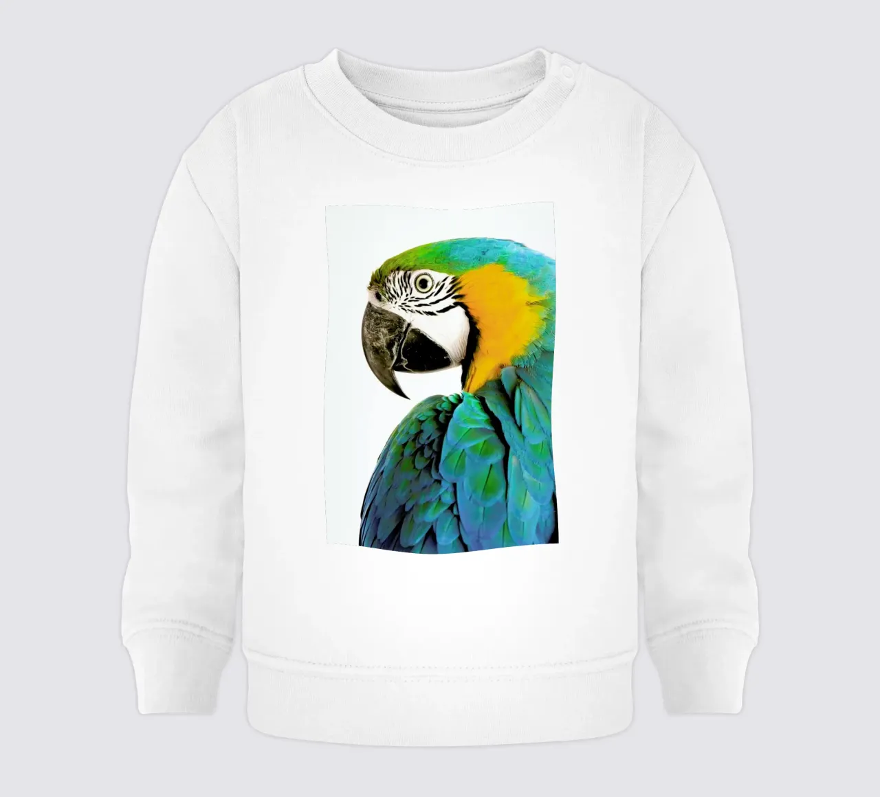 Blues and Oranges baby sweatshirt by Natural Kingdom