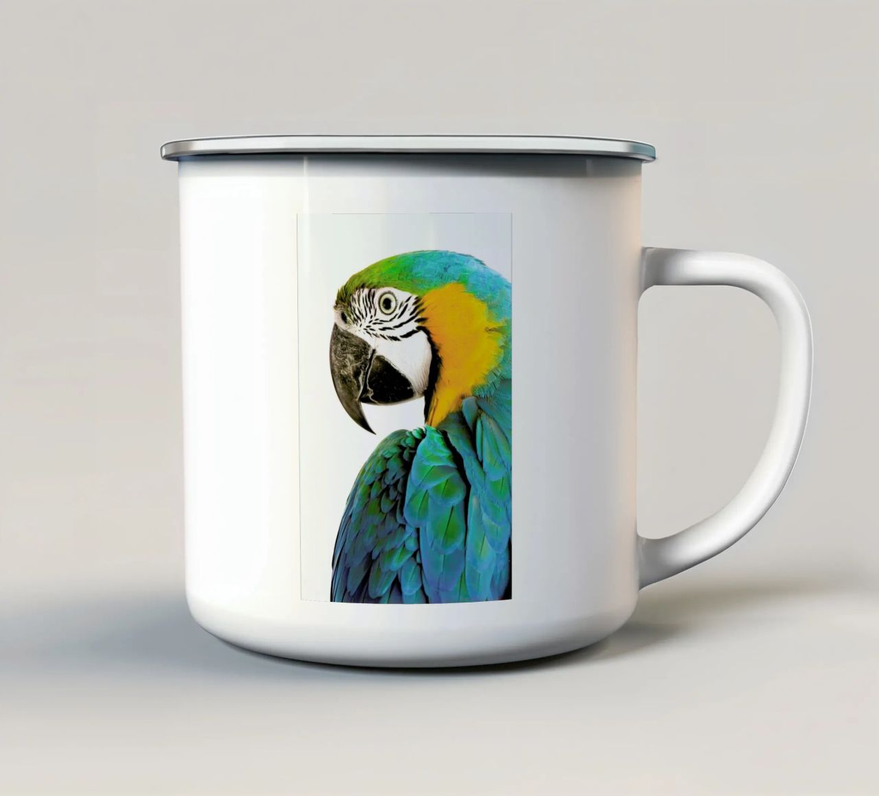 Blues and Oranges tazza in smalto da Natural Kingdom