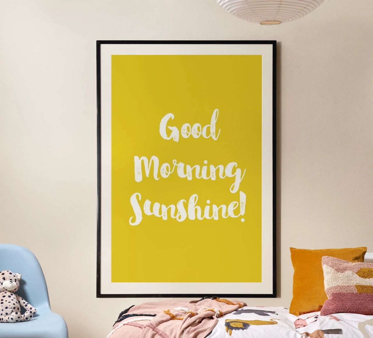 Good Morning poster by Little Flourishes