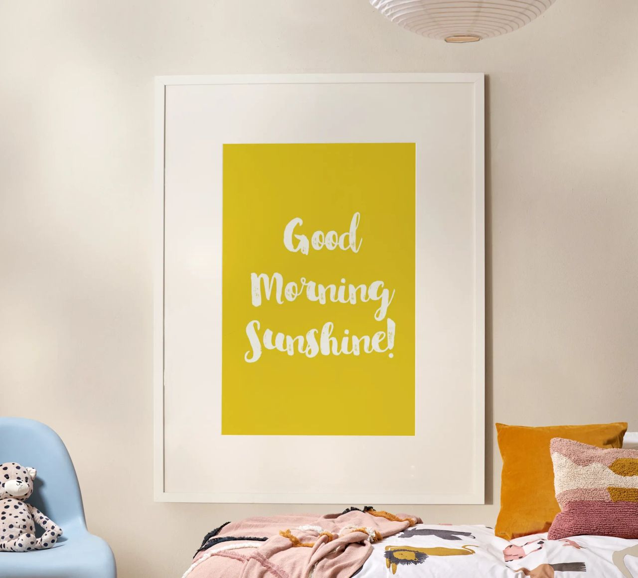 Good Morning poster by Little Flourishes