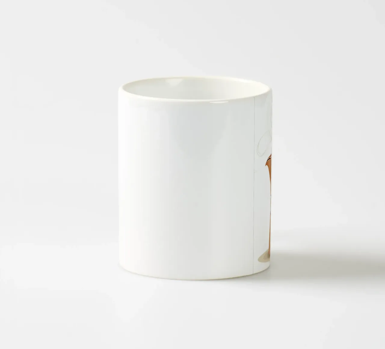 Mokkakanne mit dampfendem Kaffeearoma Keramik Tasse von pixelbull - medieval art and more